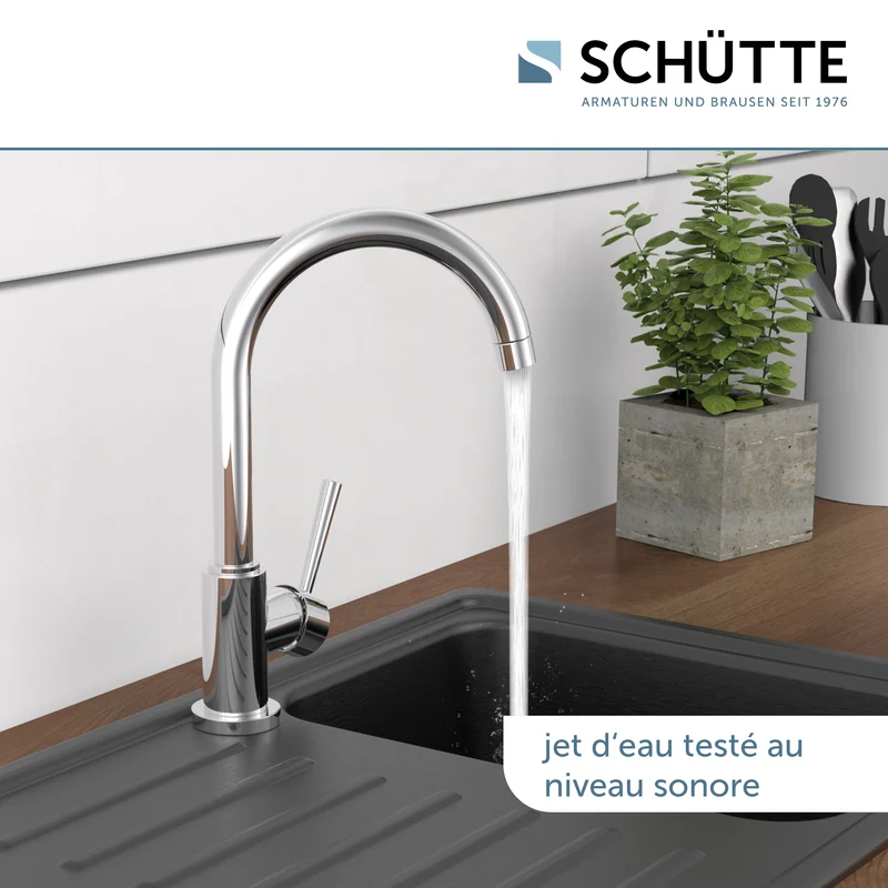 Robinet cuisine Schütte CORNWALL chromé