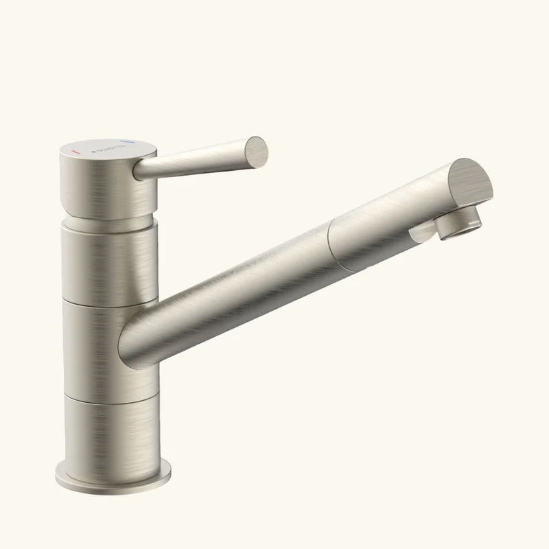 Robinet cuisine Schütte CORNWALL bec droit inox