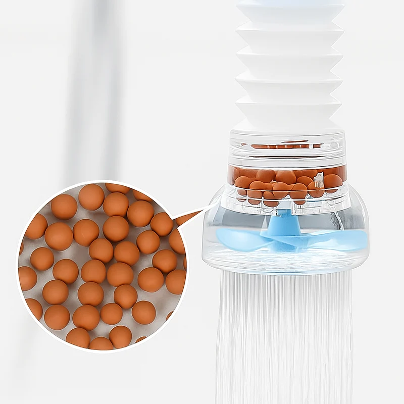 Filtre eau du robinet – extension anti-éclaboussures