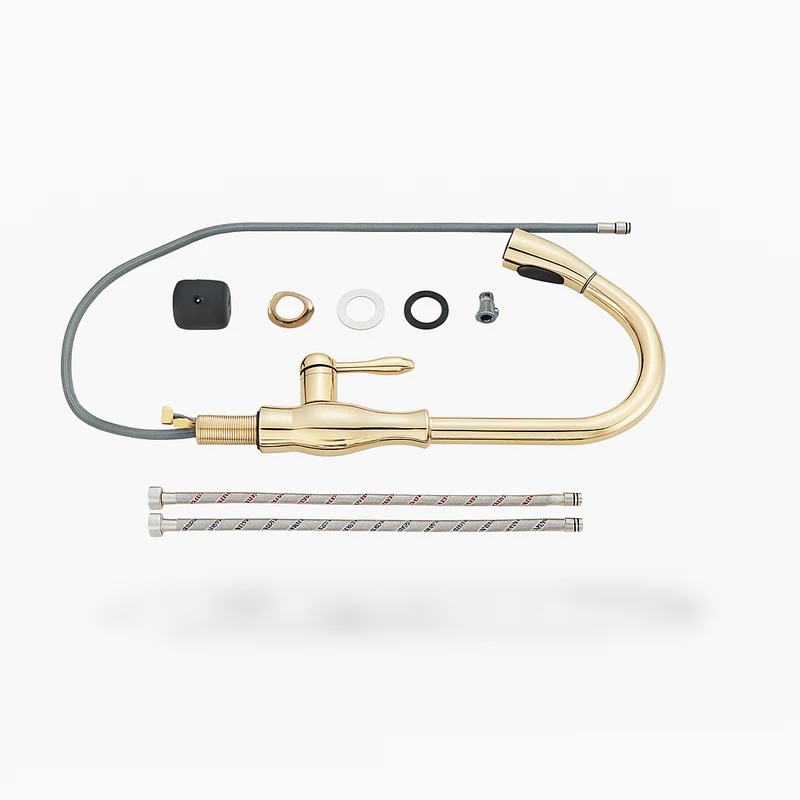 Robinet de cuisine avec bec flexible