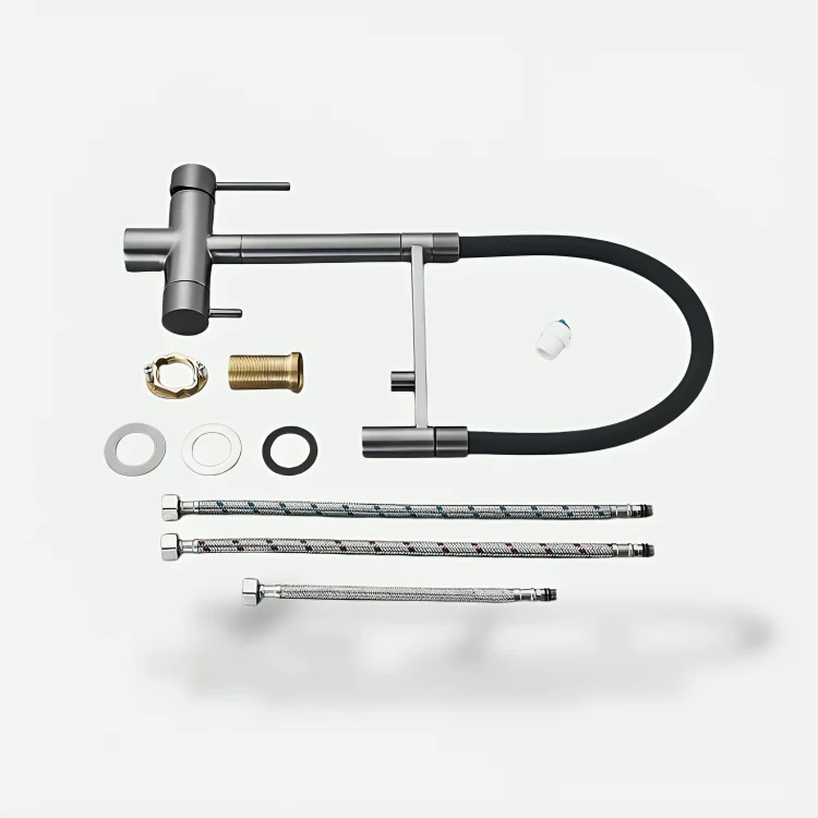 Robinet cuisine douchette – Purification & eau chaude/froide