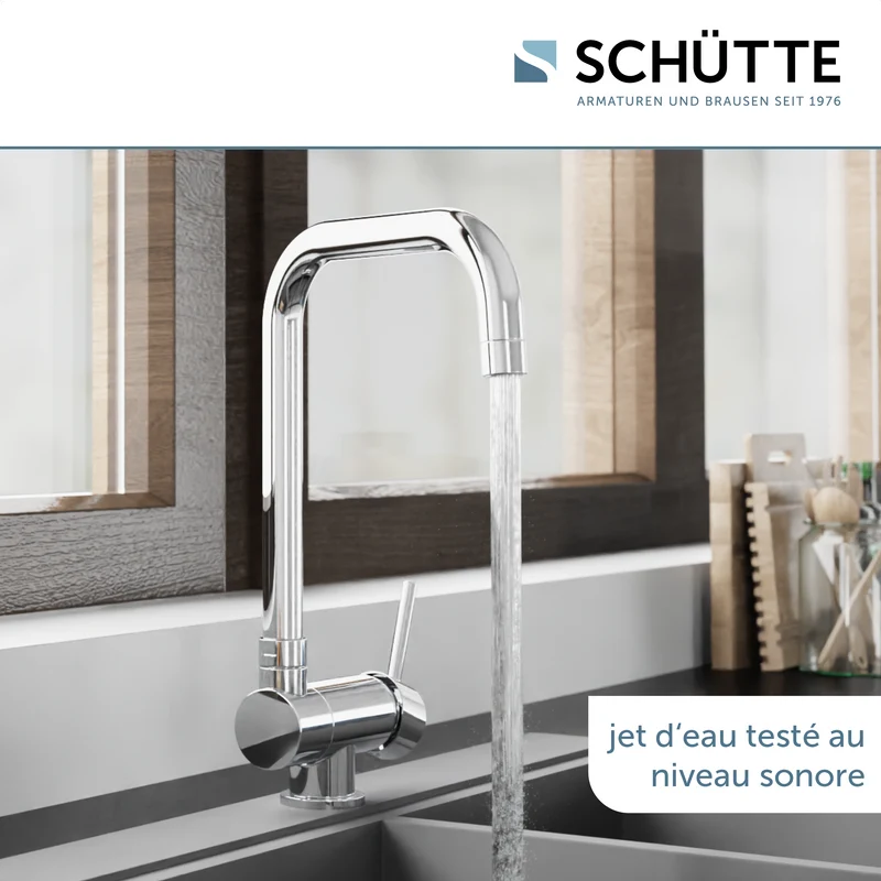 Robinet rabattable Schütte WINDOW chromé