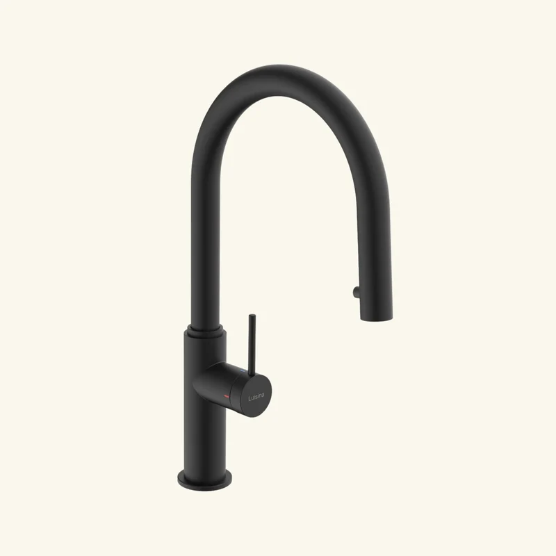 Robinet douchette Luisina noir LUCIA