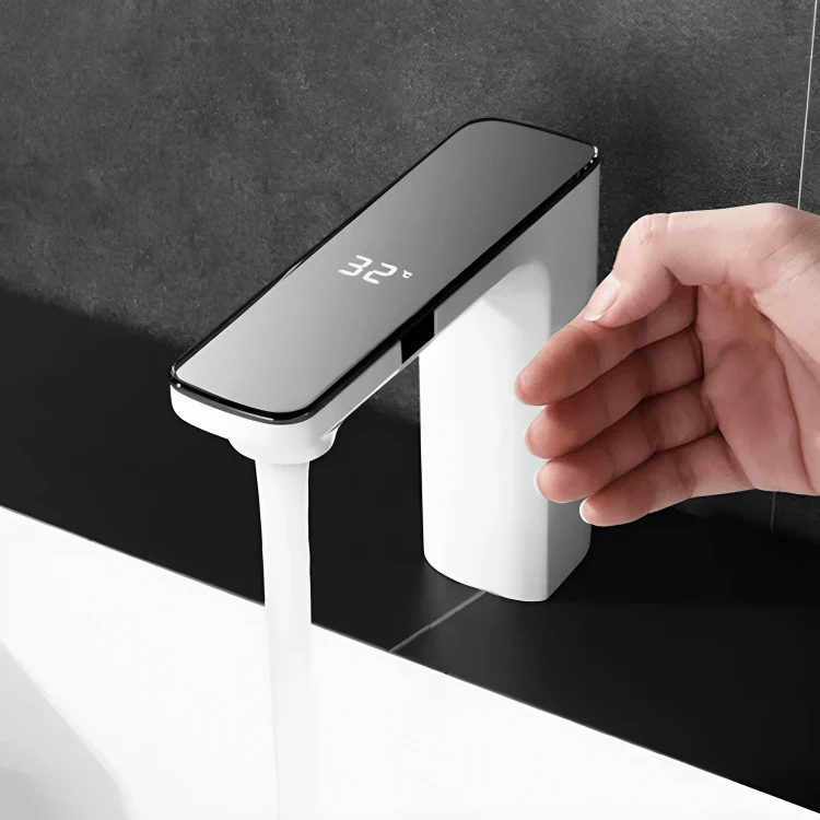 Robinet de lavabo – Affichage digital & température réglable