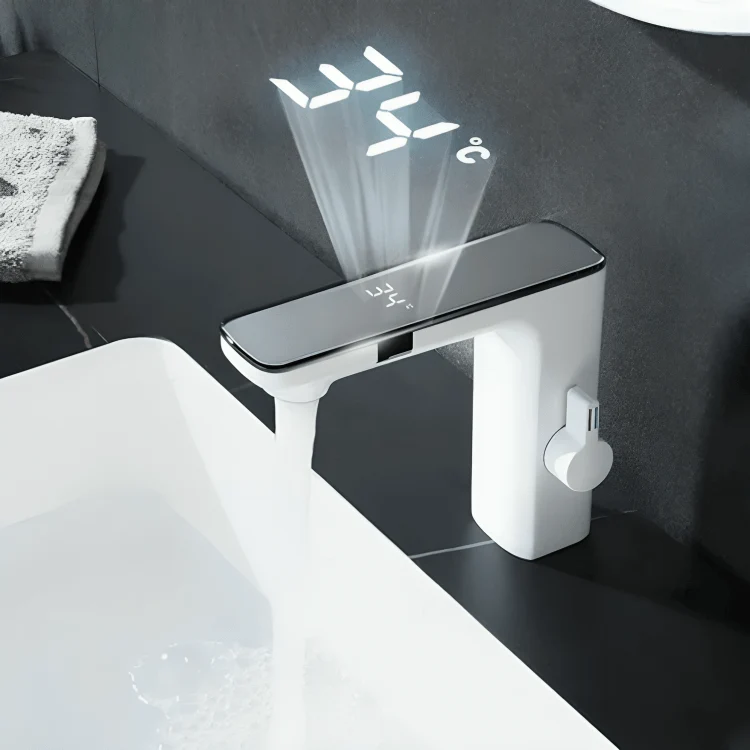 Robinet de lavabo – Affichage digital & température réglable
