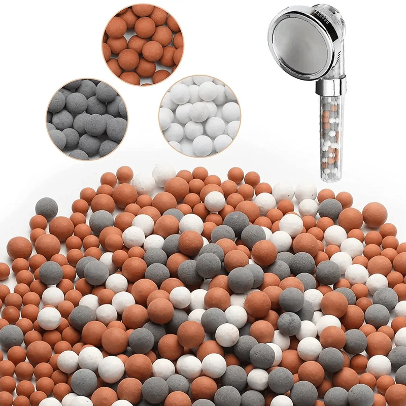 Perles Minérales de Remplacement pour Douche