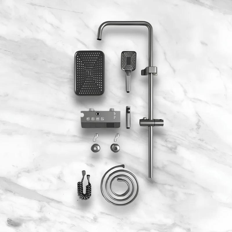 Colonne de Douche Thermostatique LED