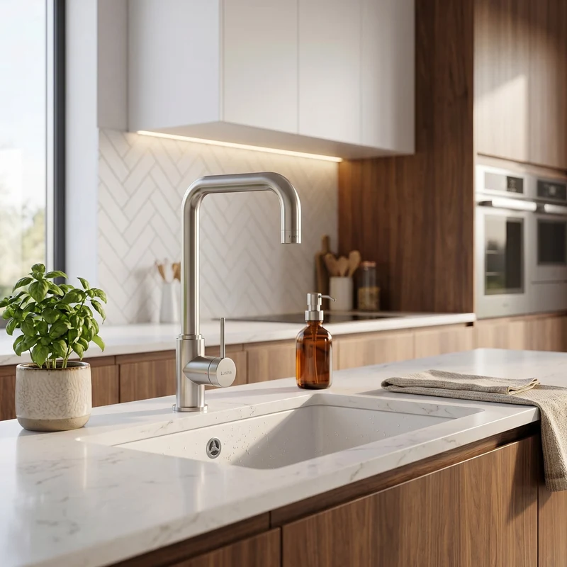 Robinet cuisine Luisina EZRA inox