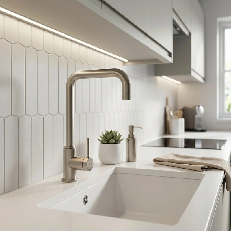 Robinet cuisine Luisina EZRA inox