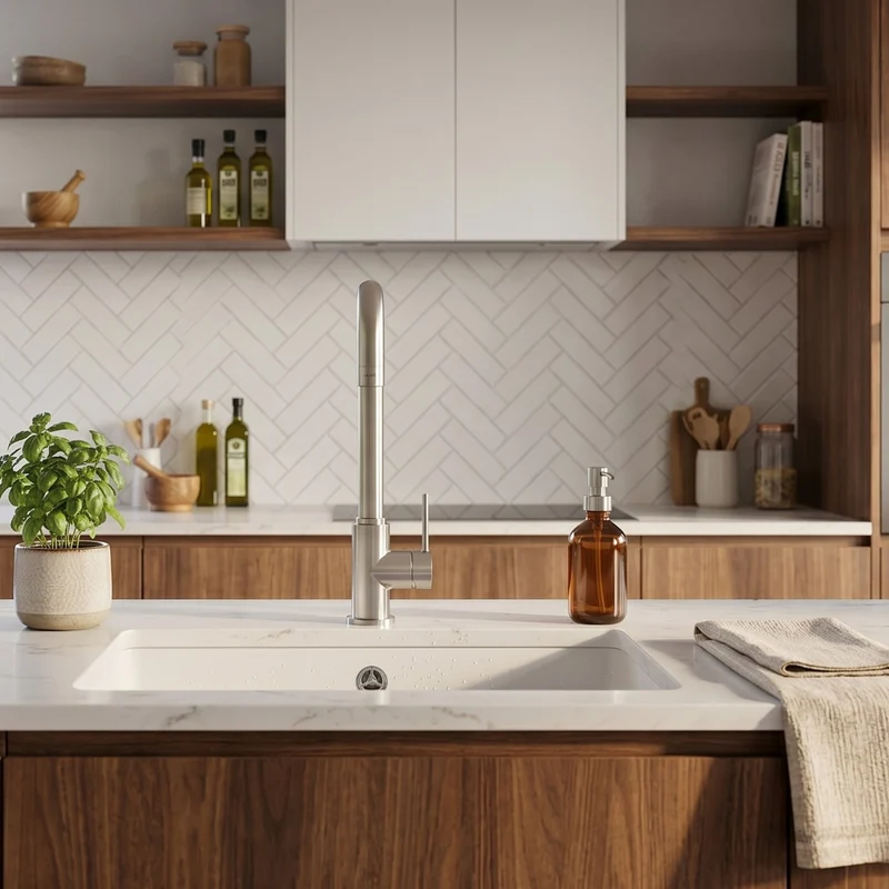 Robinet cuisine Luisina EZRA inox