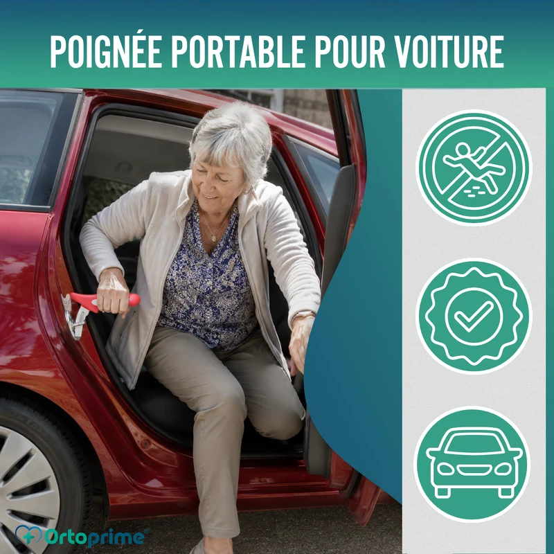 Poignée d’Aide pour Sortir de Voiture | Outil de Prise
