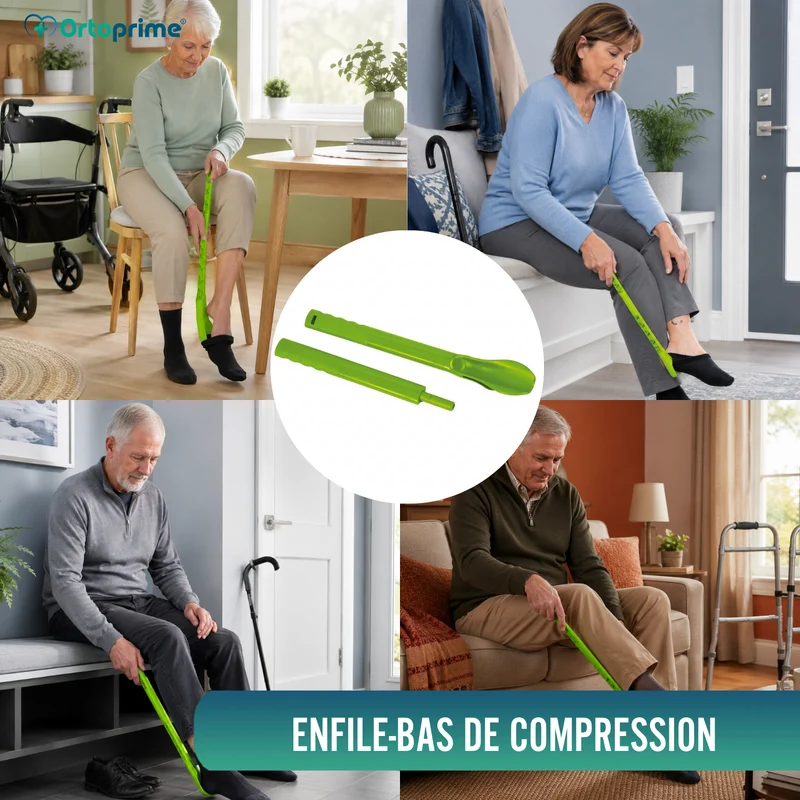 Enfile-bas et Bas de Compression