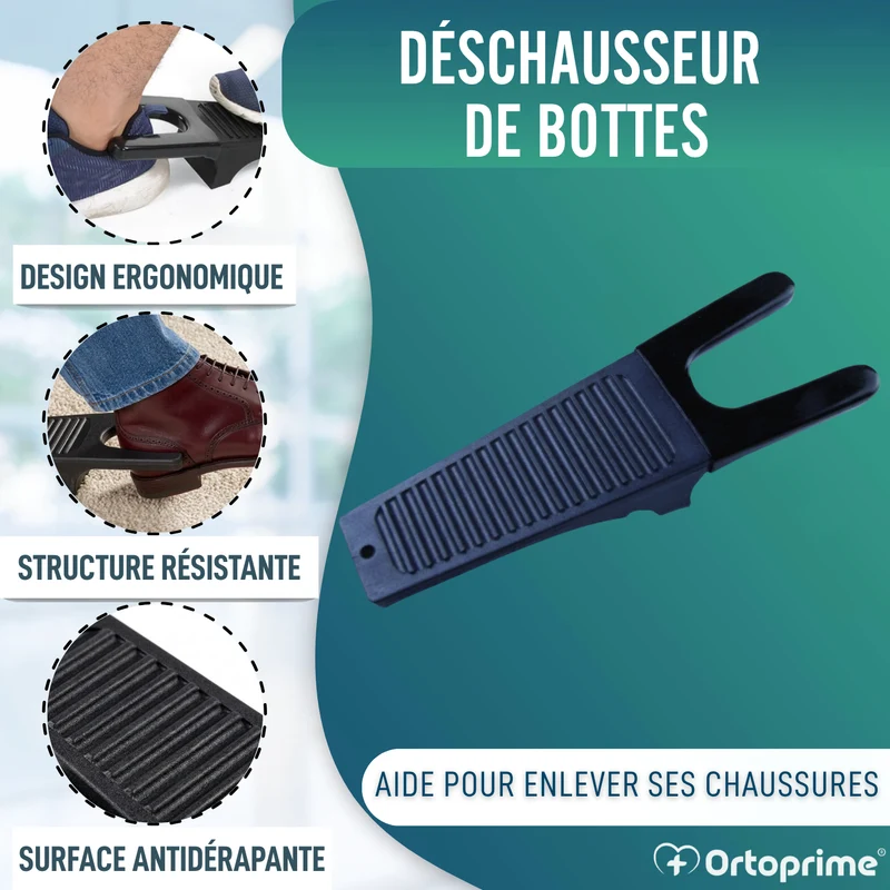 Enfile-chaussures en Plastique Antidérapant Orthopédique | 13 cm