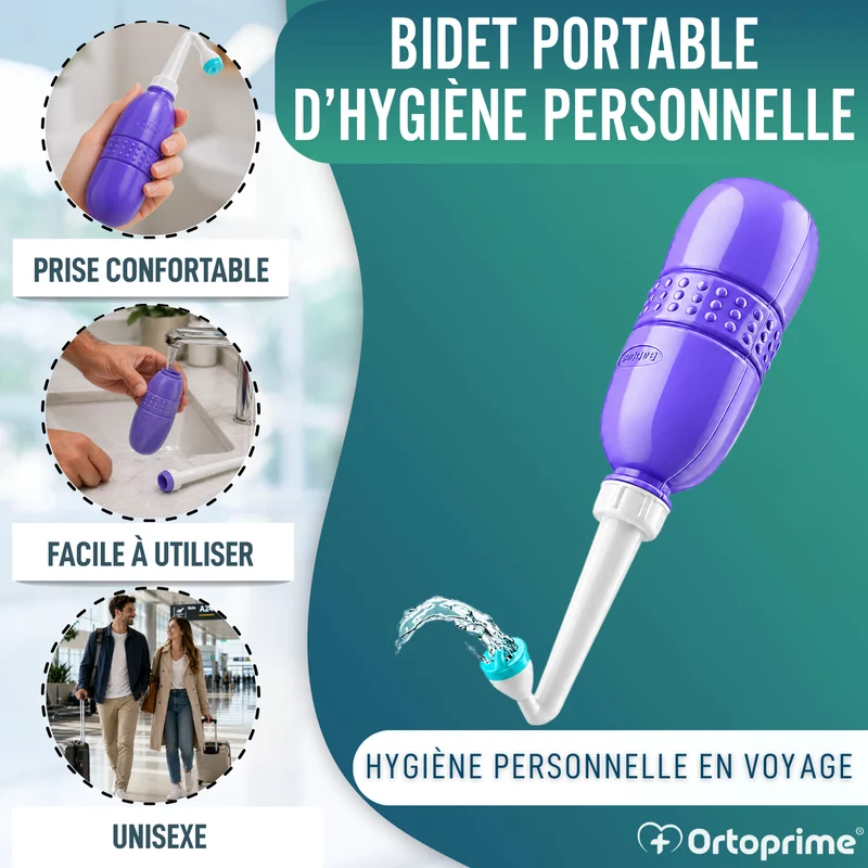 Bidet Portable pour Hygiène Intime Unisexe | 400 ml