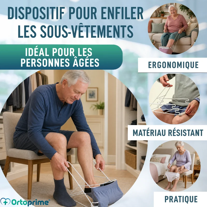 Enfileur de Sous-Vêtements Pliable | Deux Tailles