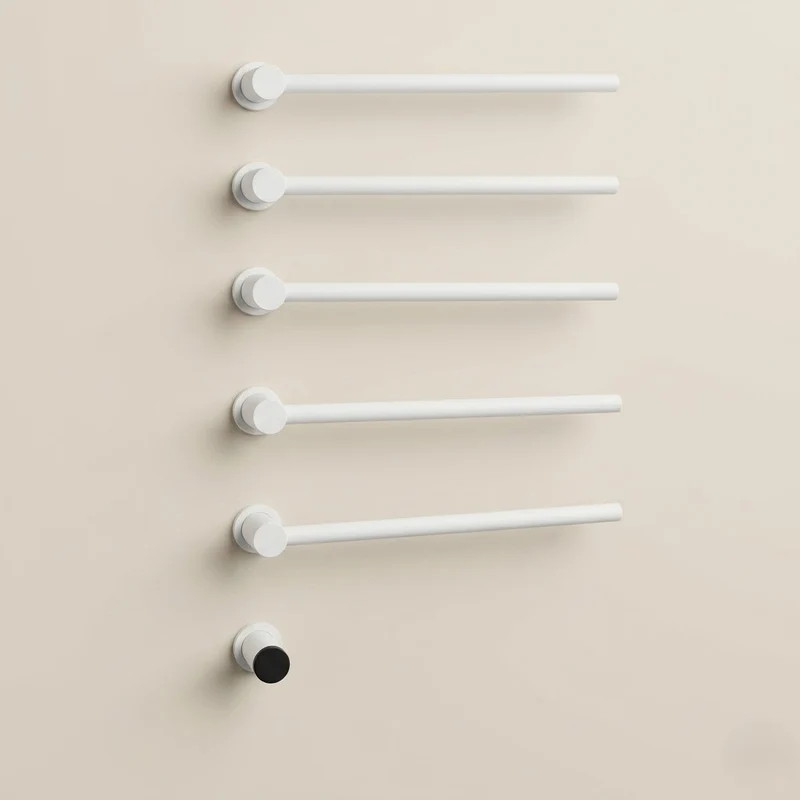 Sèche-serviette Électrique Pivotant Design en Acier Inoxydable - WiFi & Timer Intégré