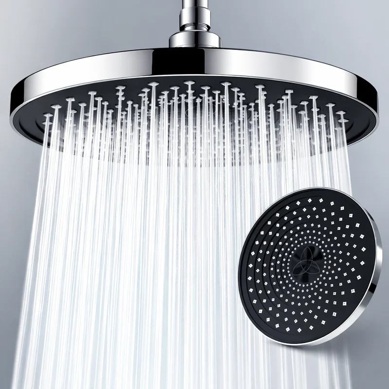Pommeau de Douche Haute Pression 25 cm – Effet Pluie XXL & Économie d’Eau