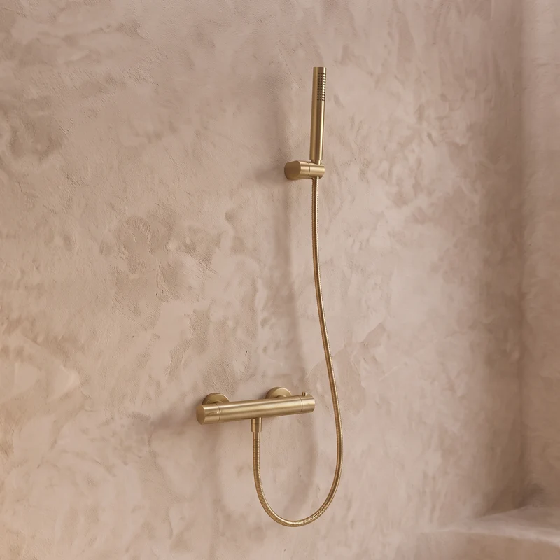 Mitigeur de douche thermostatique avec douchette