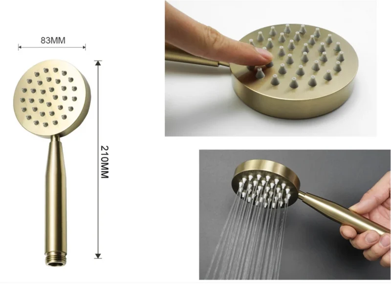 Mitigeur de douche thermostatique avec douchette