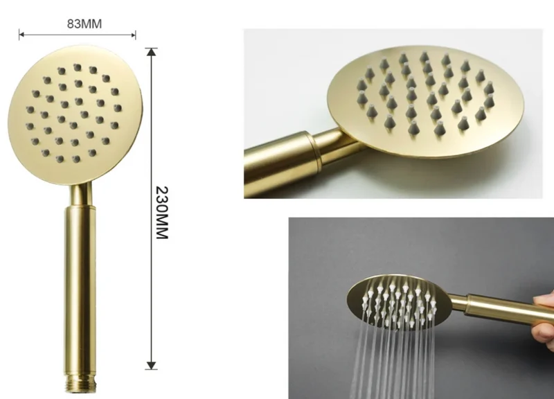 Mitigeur de douche thermostatique avec douchette