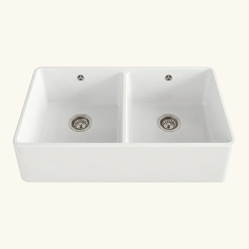 Siphon gain de place CUIPD708-A pour évier cuisine 2 bacs