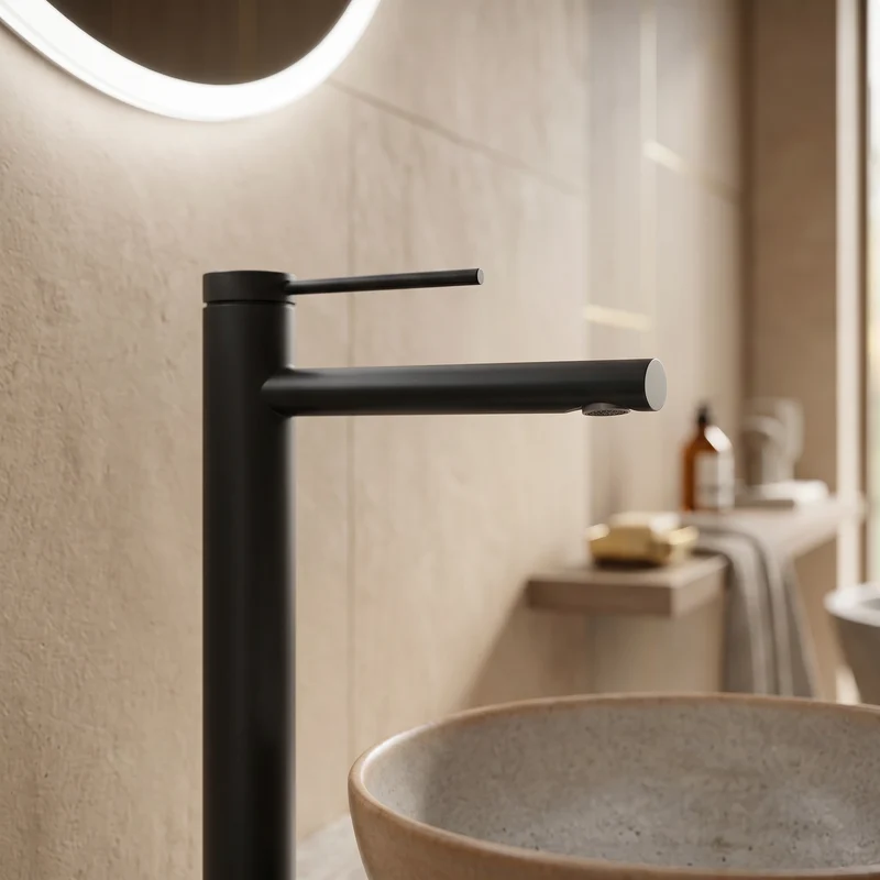 Mitigeur XL vasque noir mate