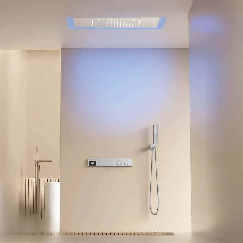 Colonne de Douche Encastrée Thermostatique Digital