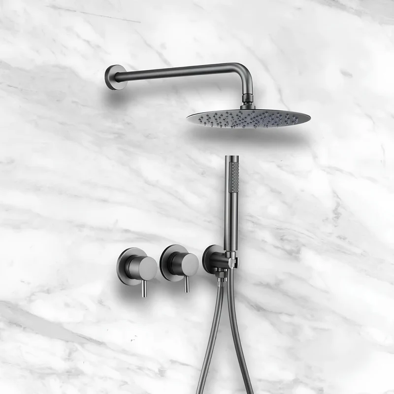 Colonne de Douche Encastrable Minimaliste