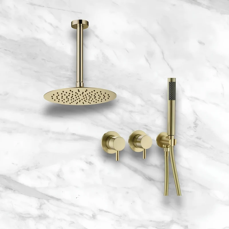 Colonne de Douche Encastrable Minimaliste