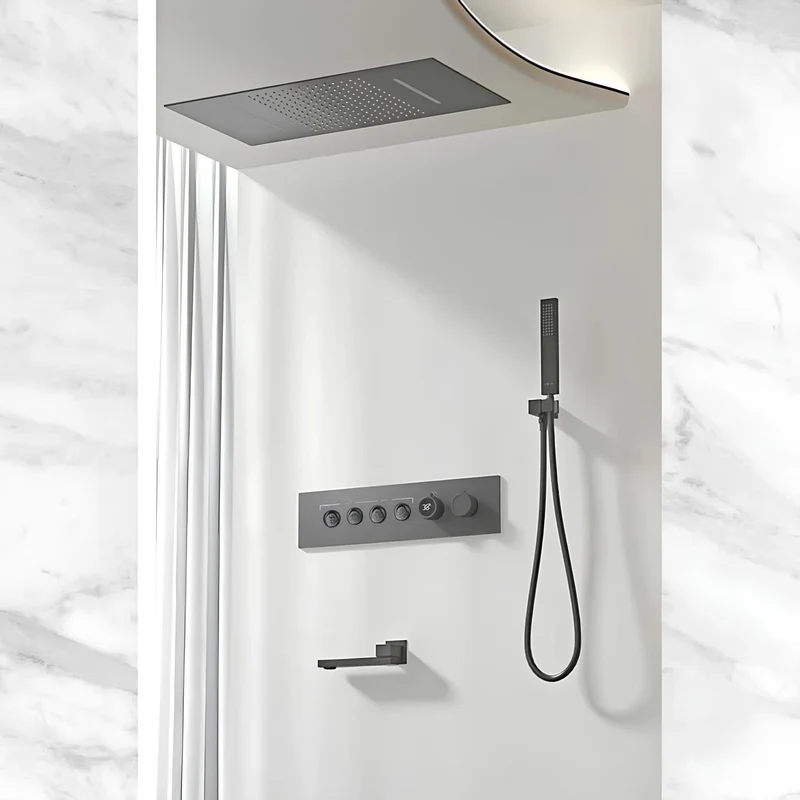 Colonne de Douche Encastrable LED