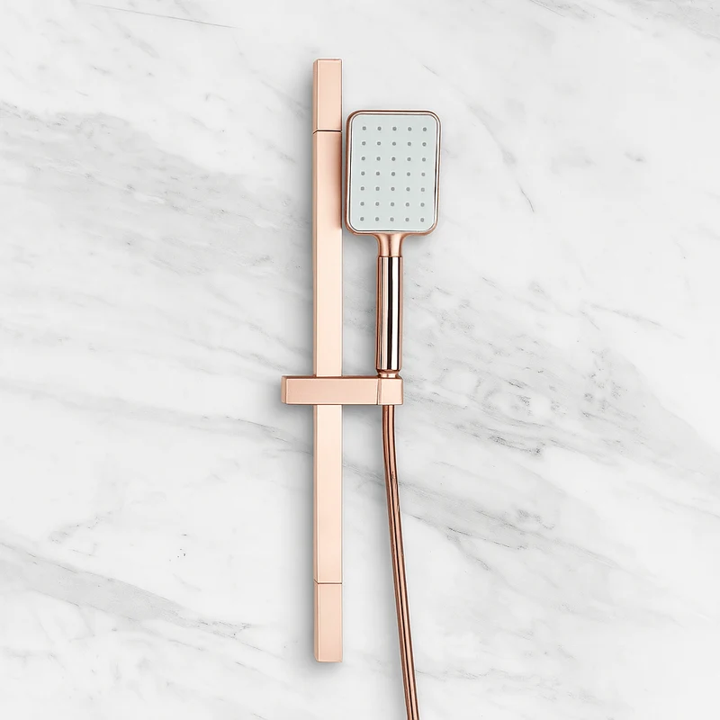 Barre de Douche Or Rose