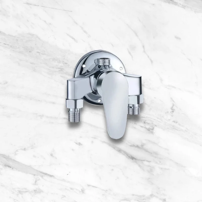 Mitigeur Colonne de Douche Zinc Chromé