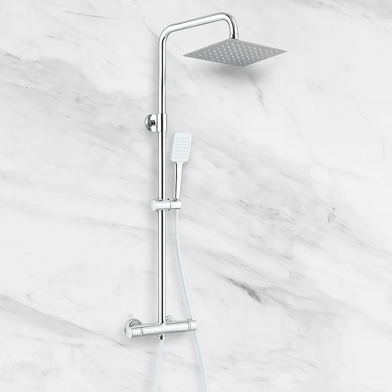 Colonne de Douche Thermostatique Chrome