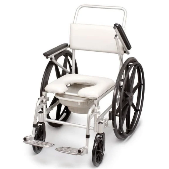 Chaise WC de Douche Autopropulsée | Mobilité Réduite