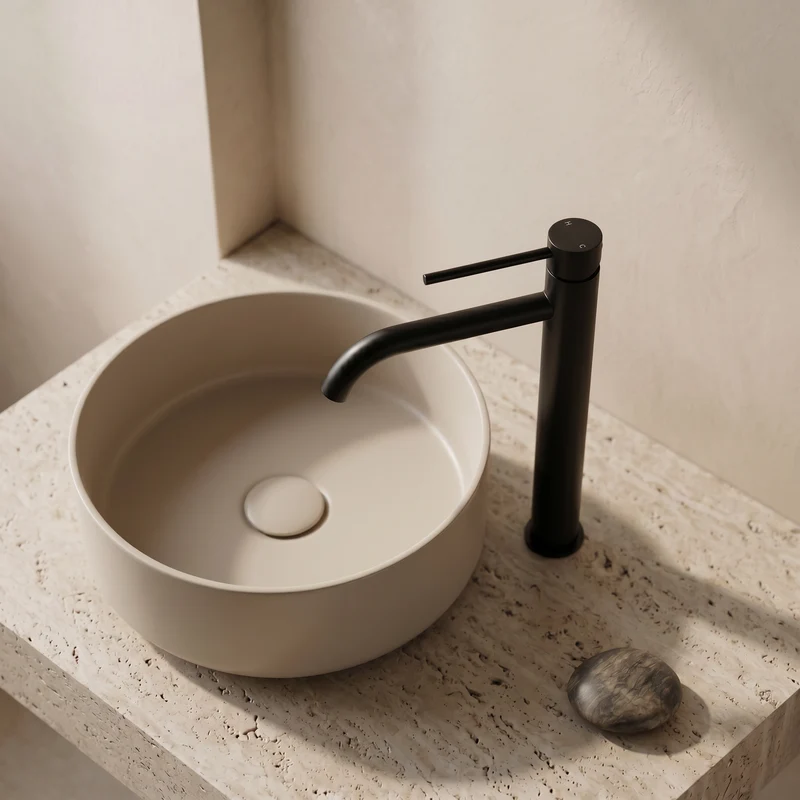 Mitigeur XL vasque noir mate