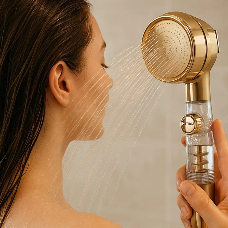 Pommeau de Douche Filtrant , Économe & Haute Pression