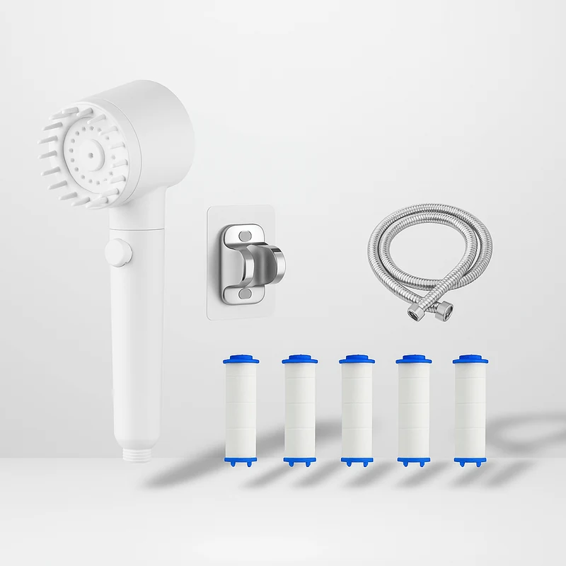 Pommeau de Douche Haute Pression avec Filtre – 3 Modes et Économie d’Eau