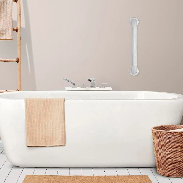 Poignée de Douche Cannelée Multifonctionnelle pour Salle de Bain | 30 cm
