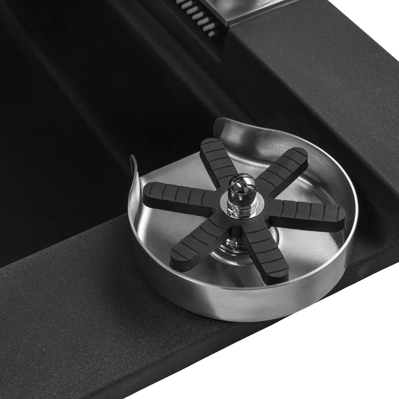 Rince verre en inox Luisina pour évier cuisine