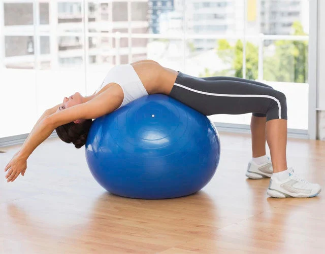 Ballon de Pilates et de Yoga 25 cm | Flexible et Confortable