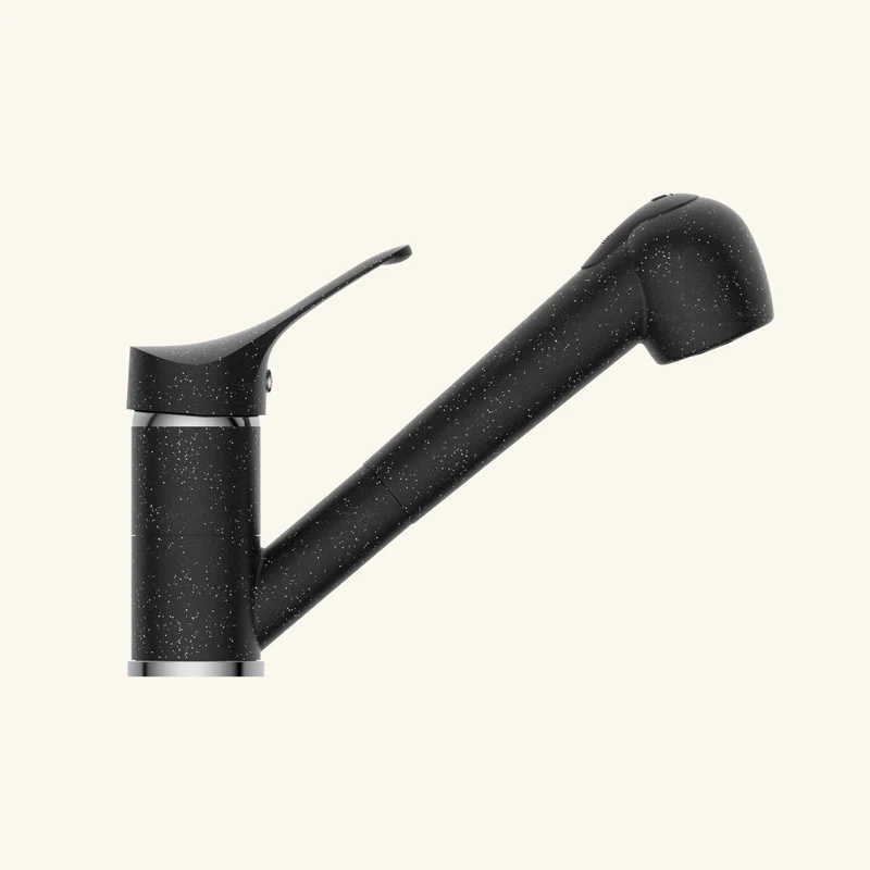 Robinet douchette Noir mat Eisl GRANIT
