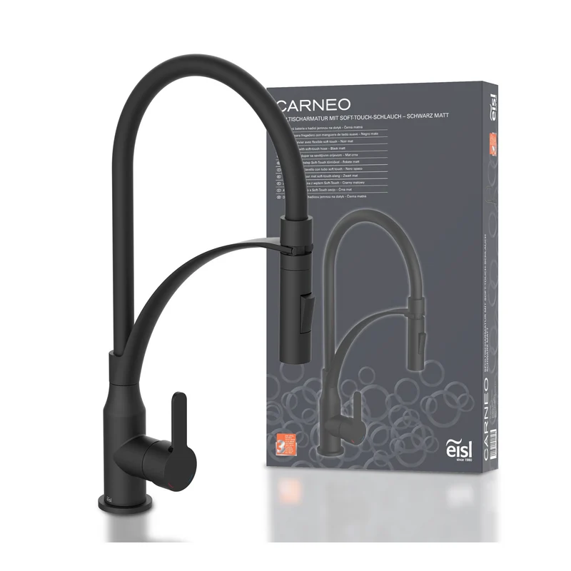 Robinet Douchette Noir mat Eisl CARNEO