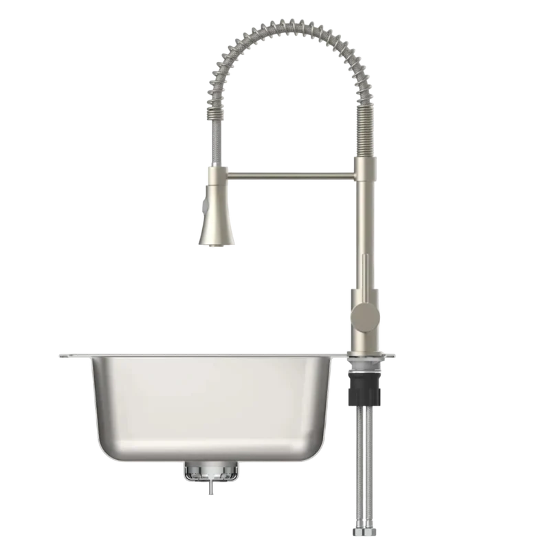 Robinet cuisine douchette inox Eisl LEON