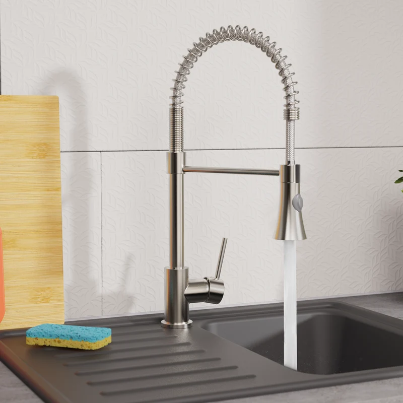 Robinet cuisine douchette inox Eisl LEON