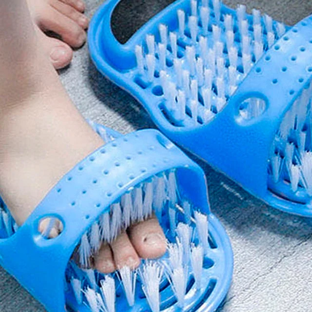 Brosse Nettoyante pour les Pieds avec Pierre Ponce | Masse - Adoucit