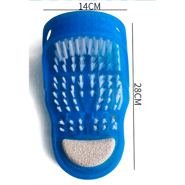 Brosse Nettoyante pour les Pieds avec Pierre Ponce | Masse - Adoucit