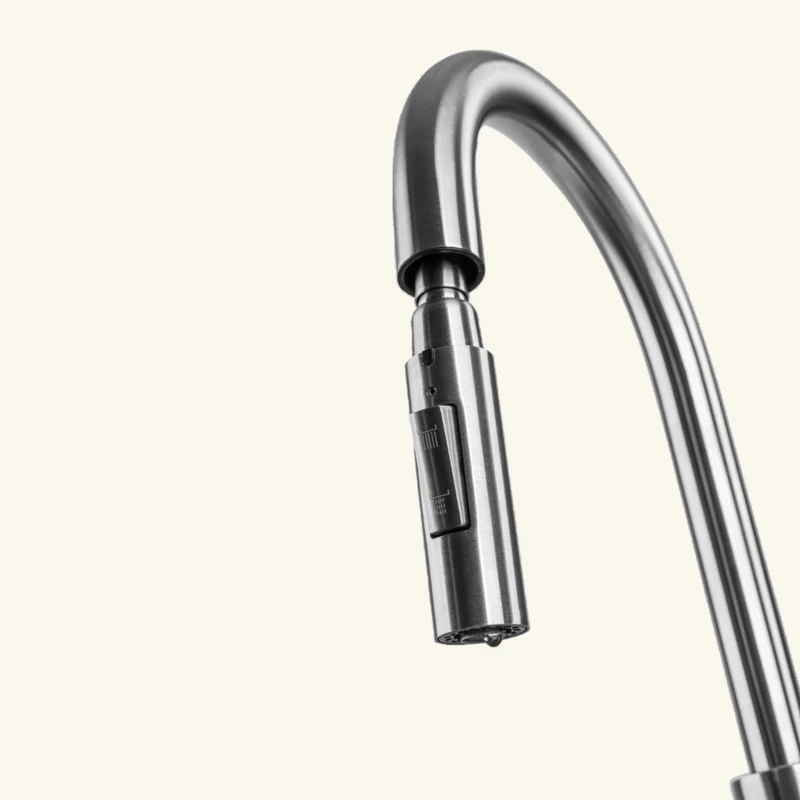 Robinet douchette Luisina inox massif MARCEAU