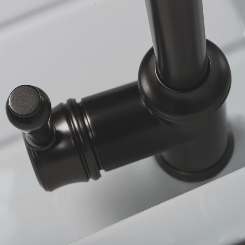 Robinet douchette vintage noir metallisé Chambord OSCAR