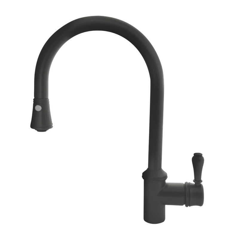 Robinet douchette vintage noir metallisé Chambord OSCAR