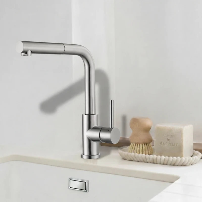 Robinet Douchette Luisina inox massif LENA